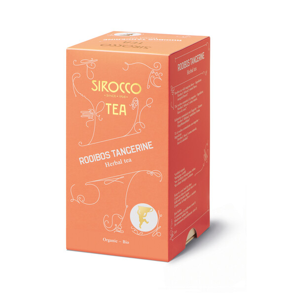 Sirocco Rooibos Tangerine 20 x 3g Tea in sachets, large