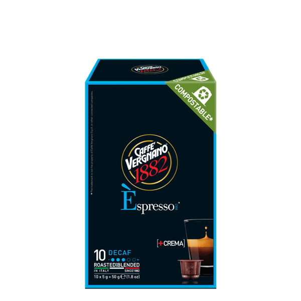 Vergnano Espresso Decaffeinato 10 NCC capsules, large