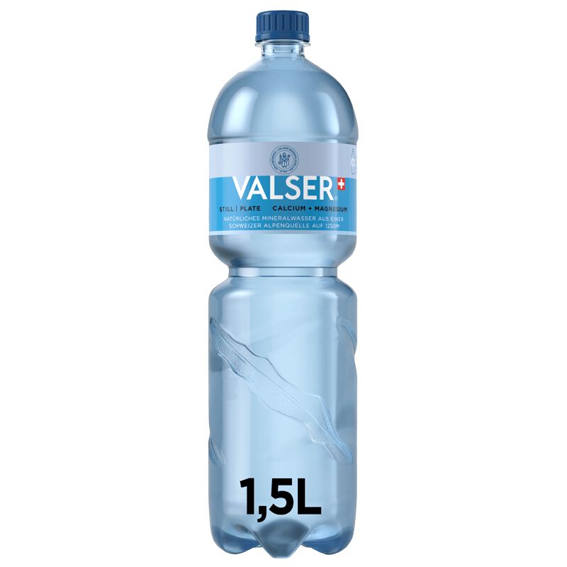 Valser Still Calcium + Magnesium Harass 20 x 1.5l PET, large