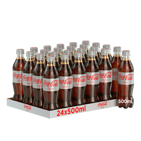Coca-Cola light 24 x 0.5l PET, large