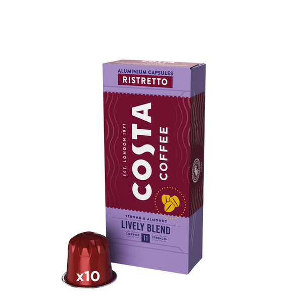 Costa Coffee Lively Blend 10 NCC capsule, large