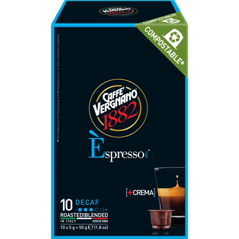 Vergnano Espresso Decaffeinato 10 NCC Kapseln, large