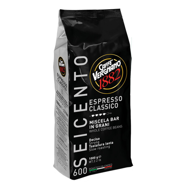 Vergnano 600 Seicento Espresso Classico coffee beans 1 x 1kg, large