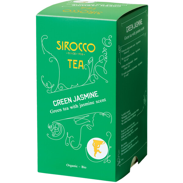 Sirocco Green Jasmine 20 x 2g Tee in Sachets, large