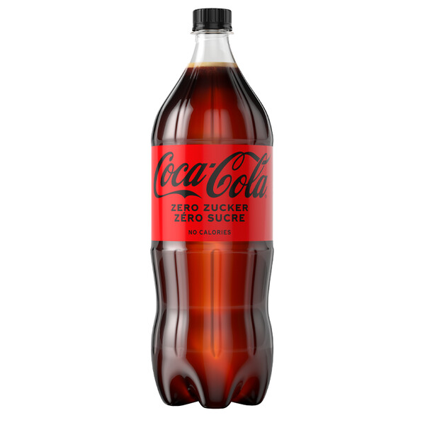 Coca-Cola zero sucre caisse 6 x 1.5l PET, large