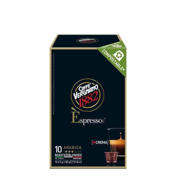 Vergnano Espresso Arabica 10 NCC capsules, large