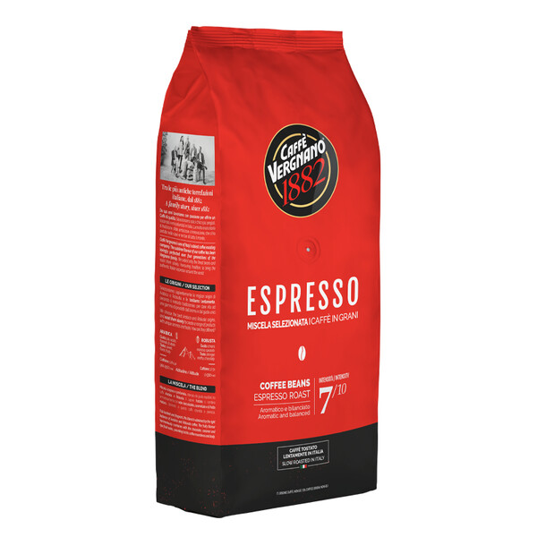 Vergnano Espresso coffee beans 1 x 1kg, large