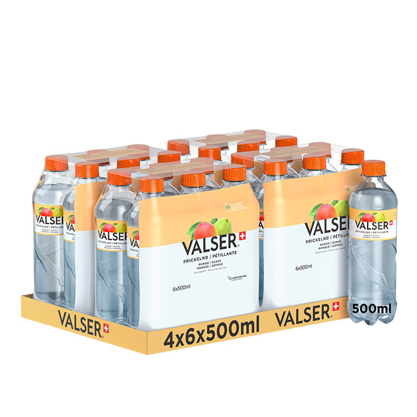 Valser Mango & Guava 24 x 0.5l PET, large