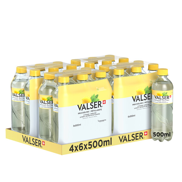 Valser Zitrone & Kräuter 24 x 0.5l PET, large