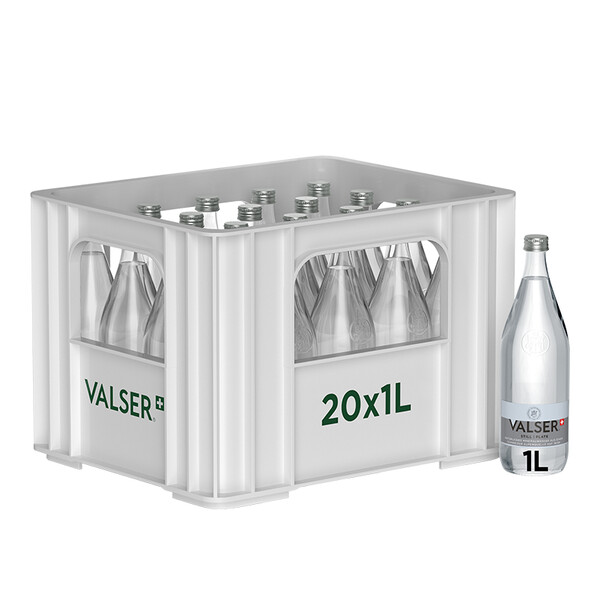Valser Still cassa 20 x 1.0l vetro, large